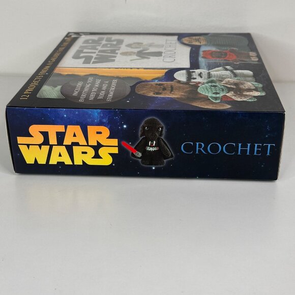 Star Wars Crochet Kit With 12 Step-By-Step Patterns Yoda and Stormtrooper - Picture 3 of 11